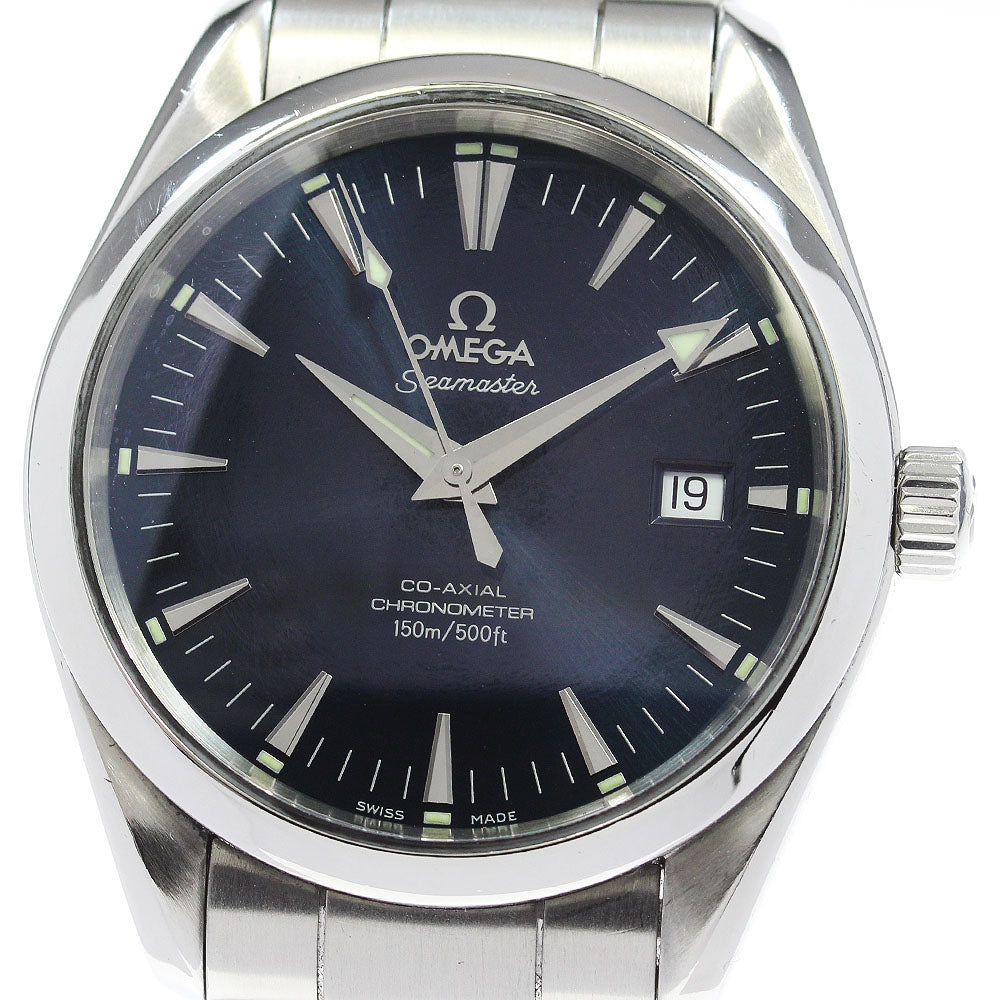 OMEGA Seamaster Aqua Terra 2503.80 Date Navy Dial Automatic Men's Watch_863956