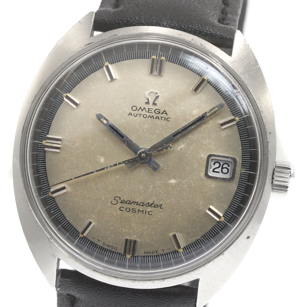OMEGA Seamaster Date Silver Dial Automatic Men's Watch_864002