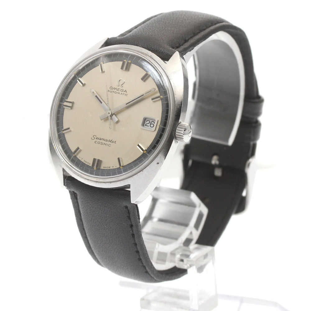 OMEGA Seamaster Date Silver Dial Automatic Men's Watch_864002