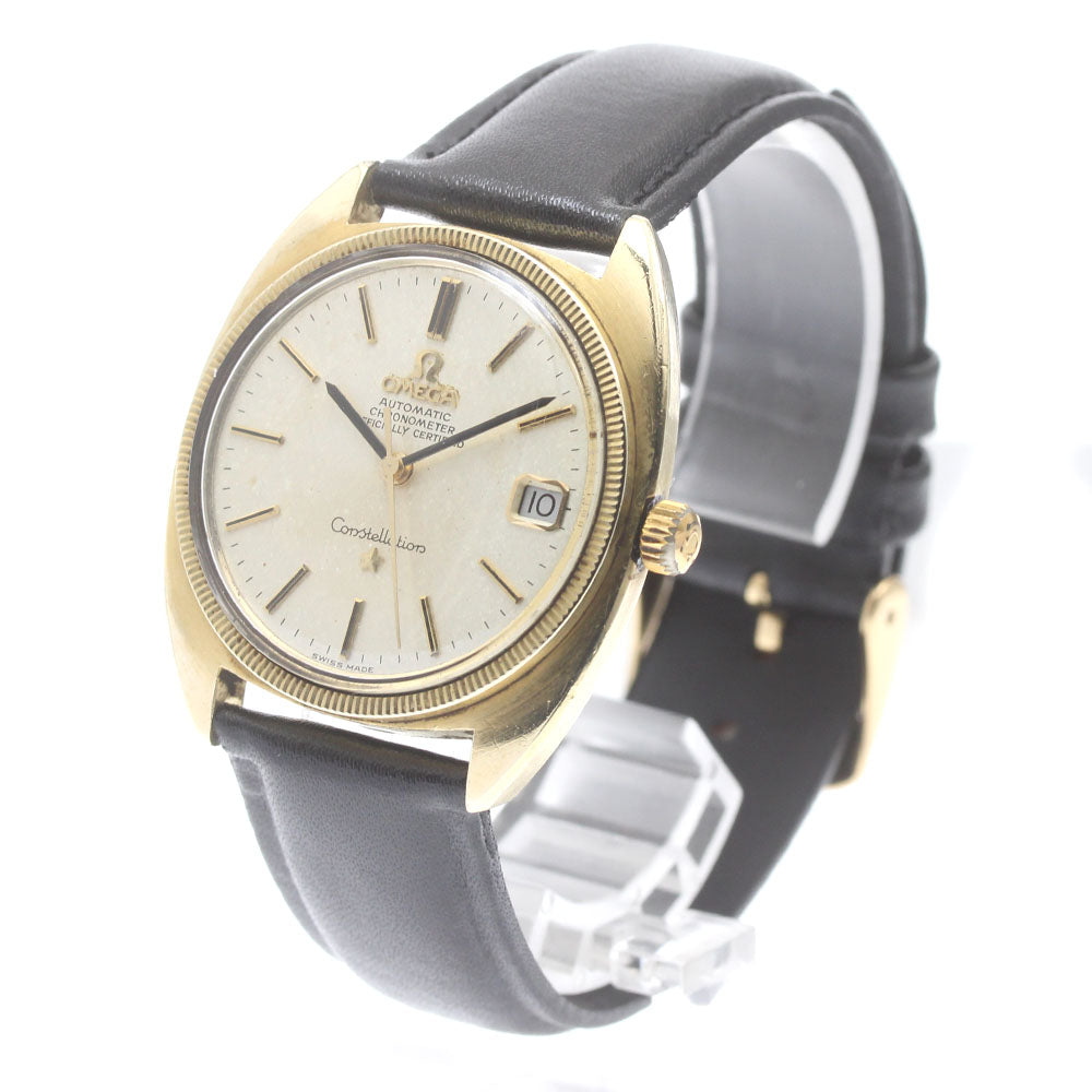 OMEGA Constellation YG Bezel Cal.564 Silver Dial Automatic Men's Watch_864004