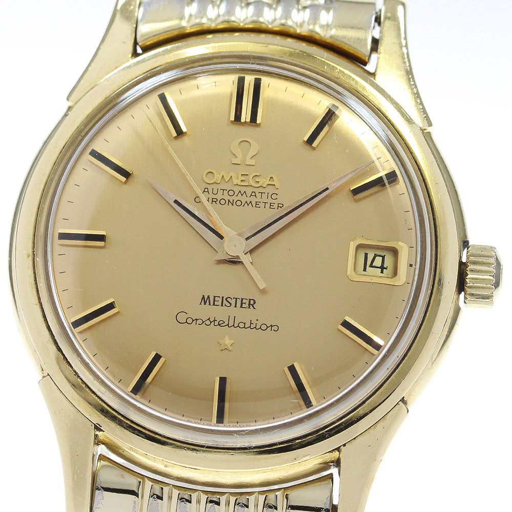 OMEGA Constellation Meister W Name 14393/4 K18YG Cal.561 Automatic Men's _864011
