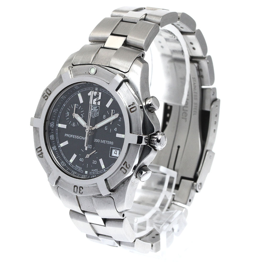TAG HEUER Exclusive CN1110 Chronograph black Dial Quartz Men's Watch_864020