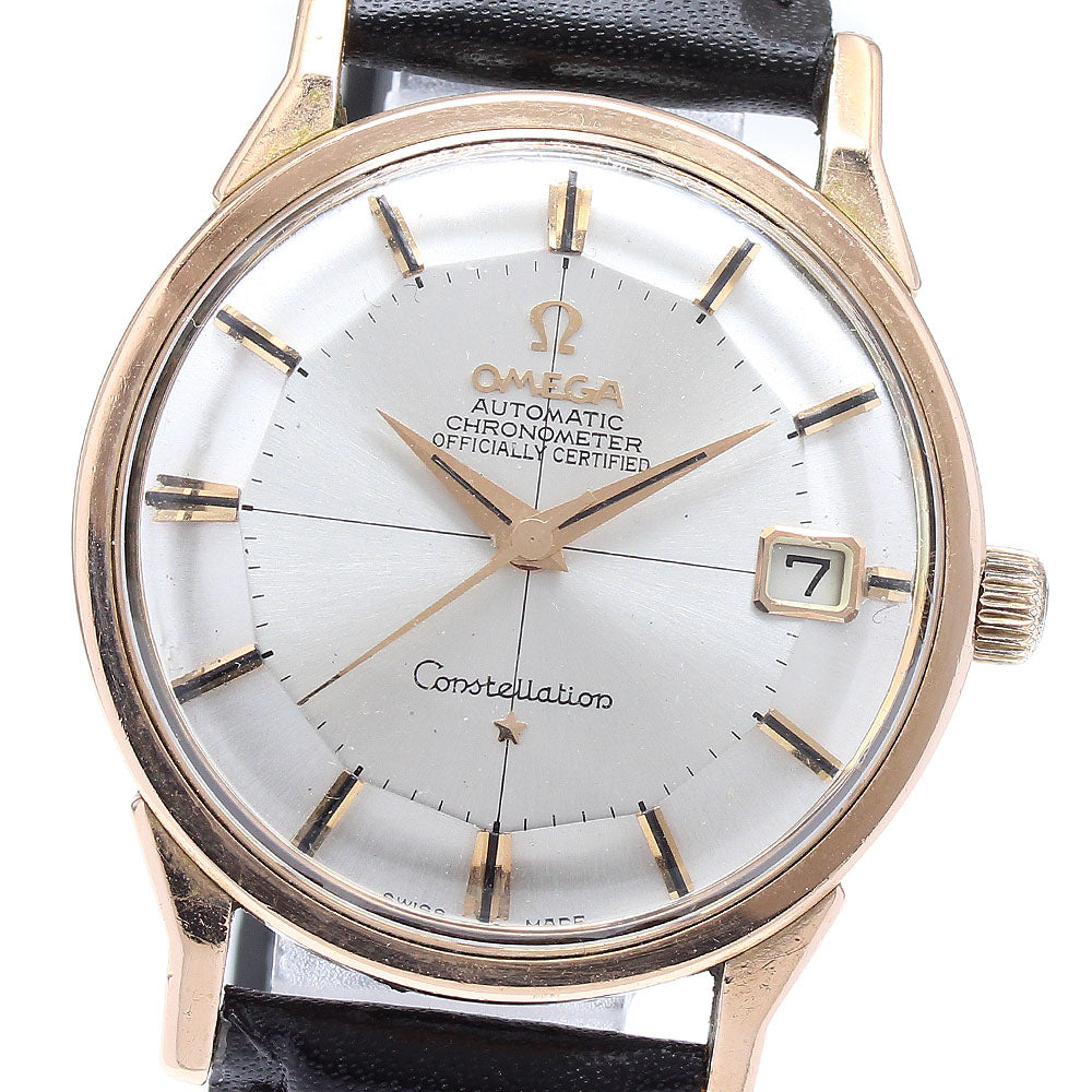 OMEGA Constellation Crossline Date Cal.561 12 Pie Pan dial AT Men's_864040
