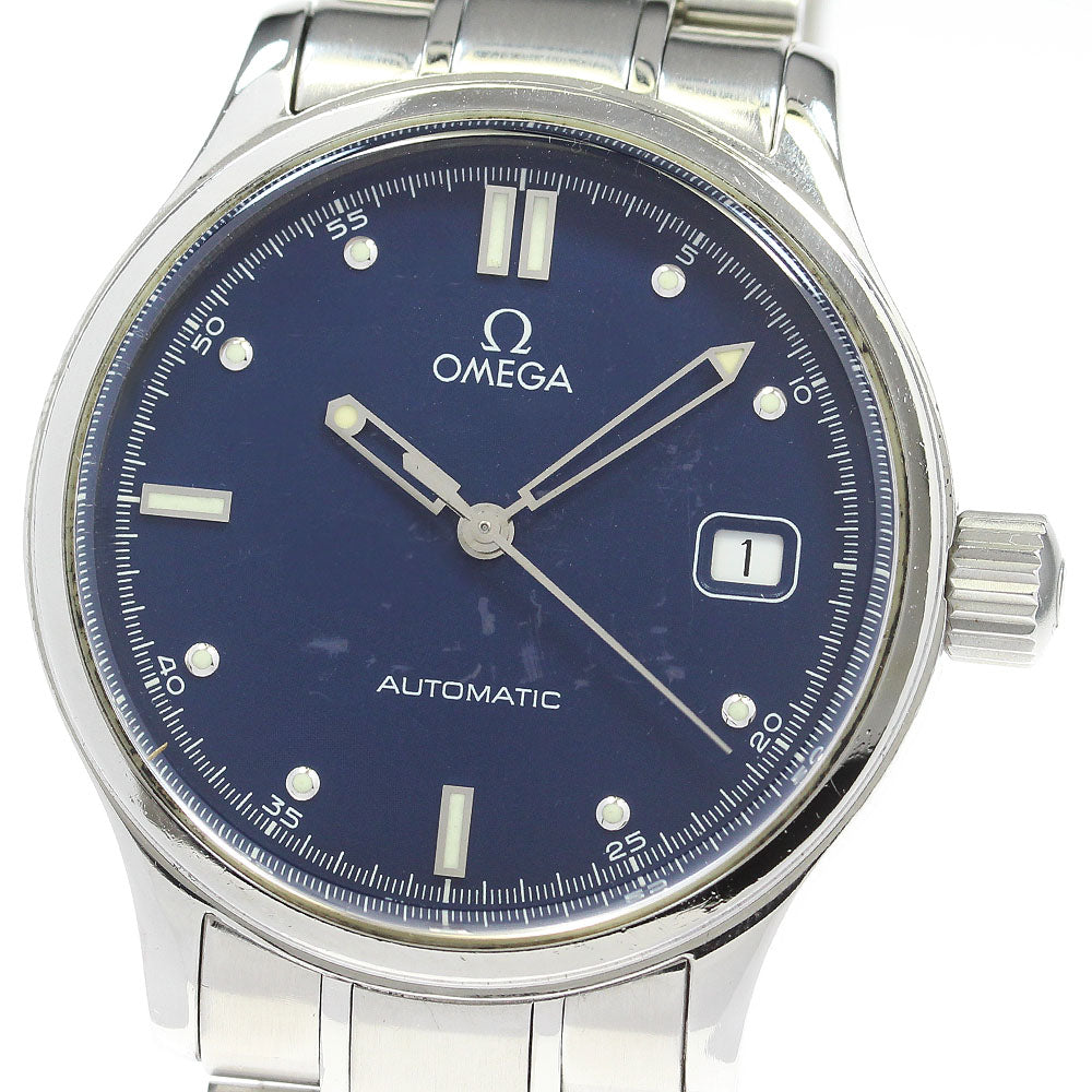 OMEGA Classic 5203.80 Date Navy Dial Automatic Men's Watch_864042