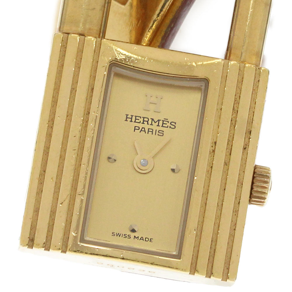 HERMES Kelly watch gold Dial Quartz Ladies Watch_864046