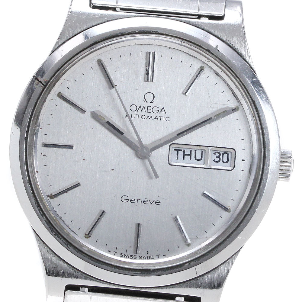 OMEGA Geneve 166.0169 Day Date Cal.1022 Silver Dial Automatic Men's Watch_864081