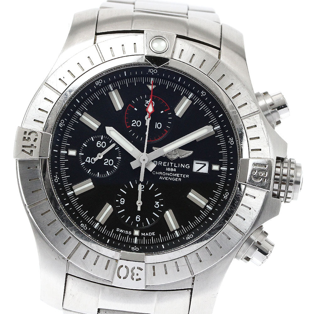 BREITLING Super Avenger Chronograph 48 A13375 Date Automatic Men's Watch_864107