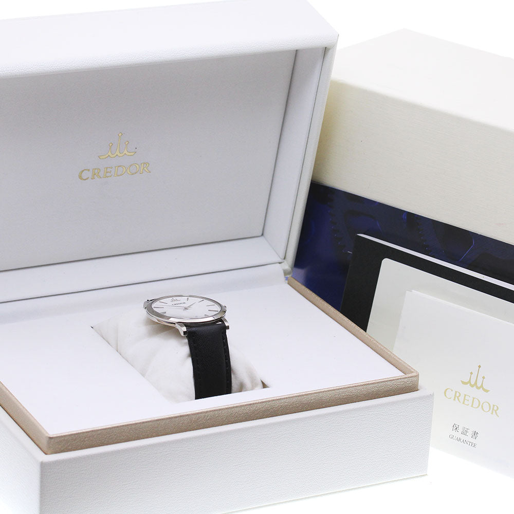 SEIKO CREDOR UTD 6870-00B0/GBAQ977 K18WG Hand Winding Men's Watch_864114