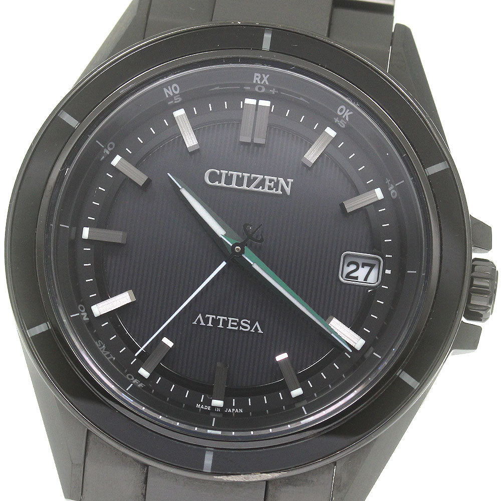 CITIZEN Attesa ACT Line CB3035-72E Date Solar Powered Radio Men's Watch_864120
