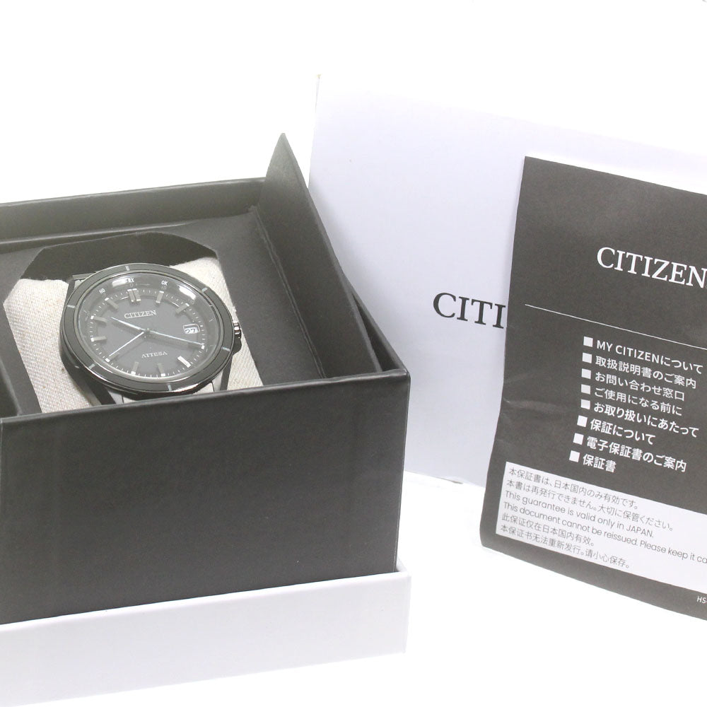 CITIZEN Attesa ACT Line CB3035-72E Date Solar Powered Radio Men's Watch_864120