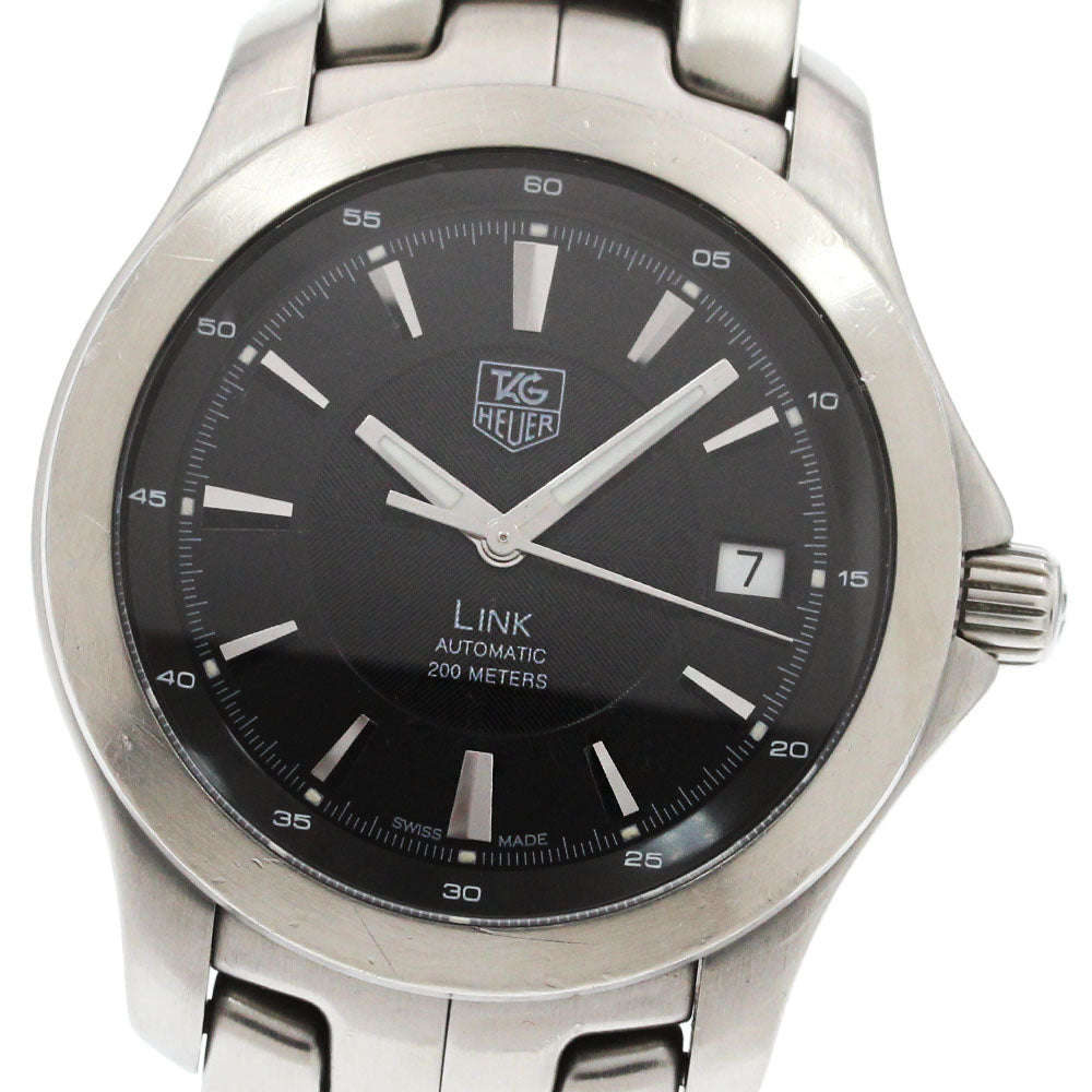 TAG HEUER Link WJF2110.BA0570 Date black Dial Automatic Men's Watch_864143