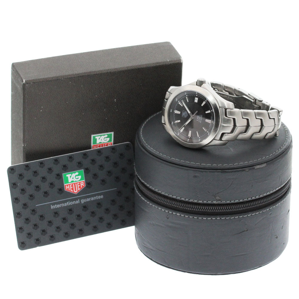 TAG HEUER Link WJF2110.BA0570 Date black Dial Automatic Men's Watch_864143