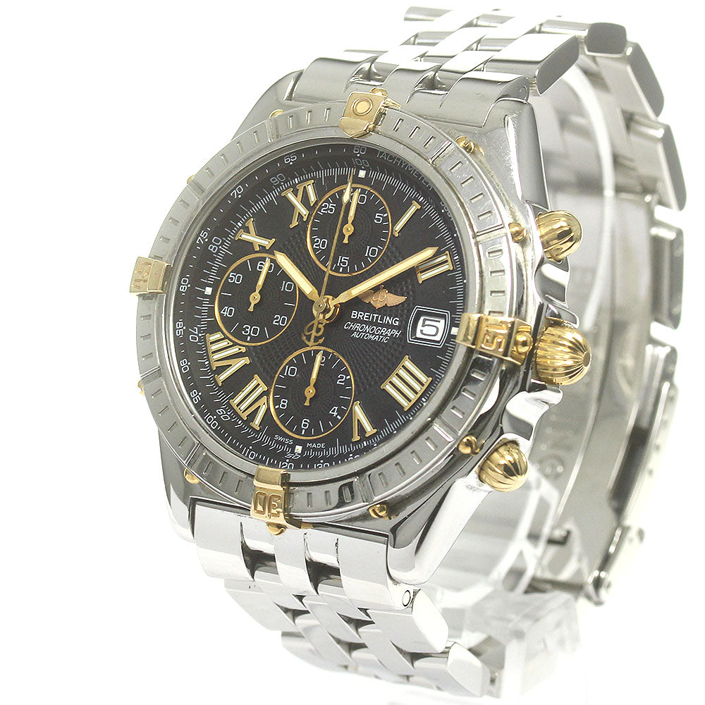 BREITLING Cross wind B13055 Chronograph black Dial Automatic Men's Watch_864146