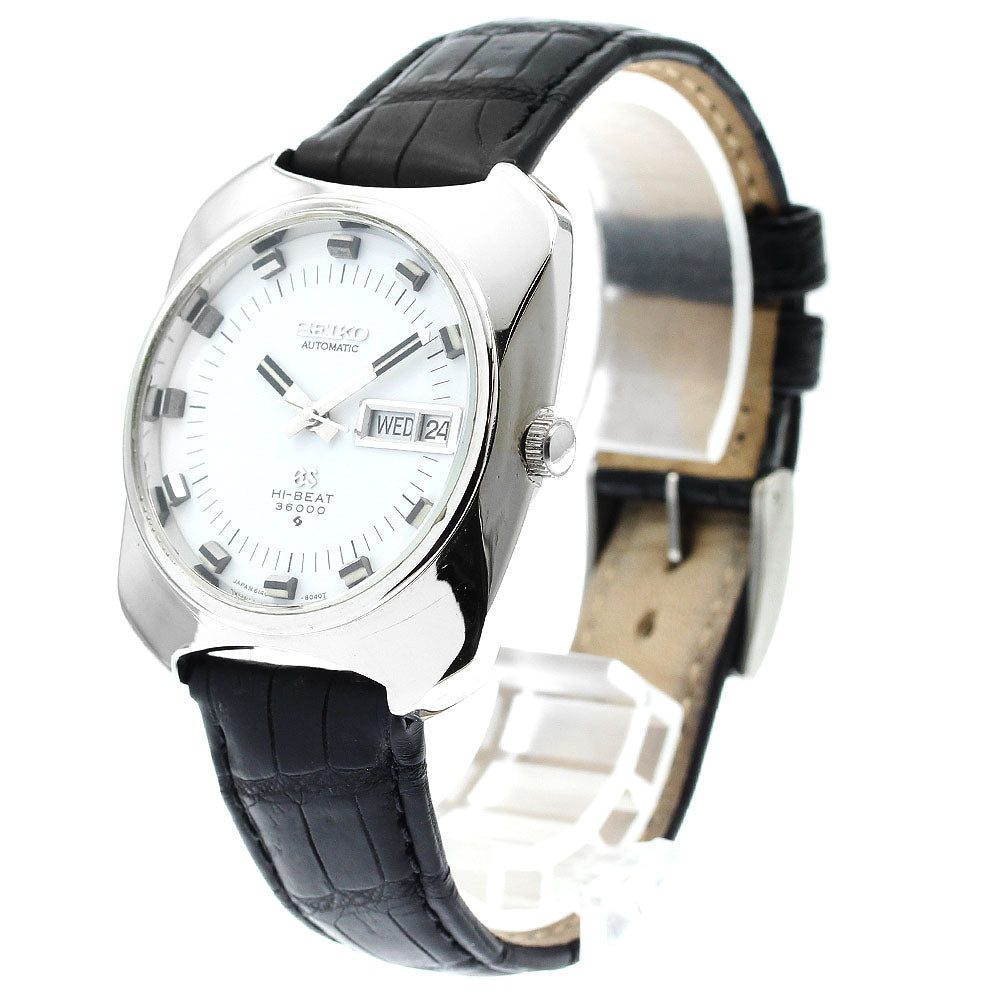 SEIKO Grand Seiko 6146-8020 High beat day date Silver Dial Automatic Men's Watch_864153