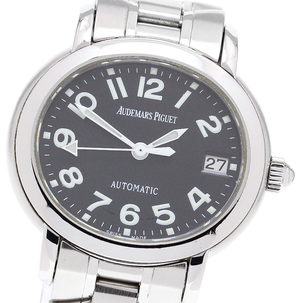 AUDEMARS PIGUET Millenary 79349ST Date Black Dial Automatic Ladies Watch_864195