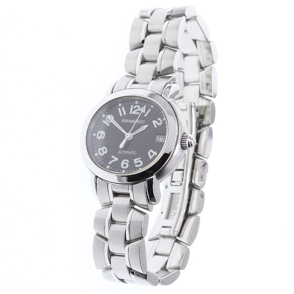 AUDEMARS PIGUET Millenary 79349ST Date Black Dial Automatic Ladies Watch_864195