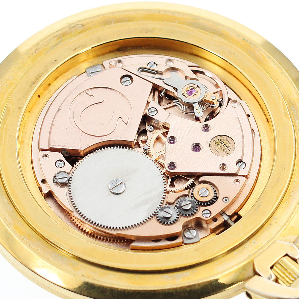 OMEGA De Ville Cal.1035 131.1746 gold Dial Hand Winding Pocket watch_864217