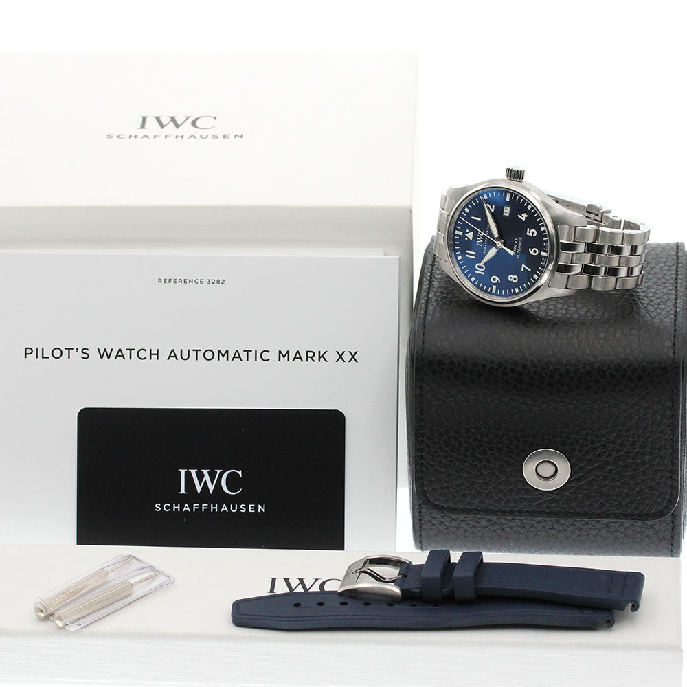IWC SCHAFFHAUSEN Pilot's Watch Mark XX IW328204 Date Automatic Men's _864232