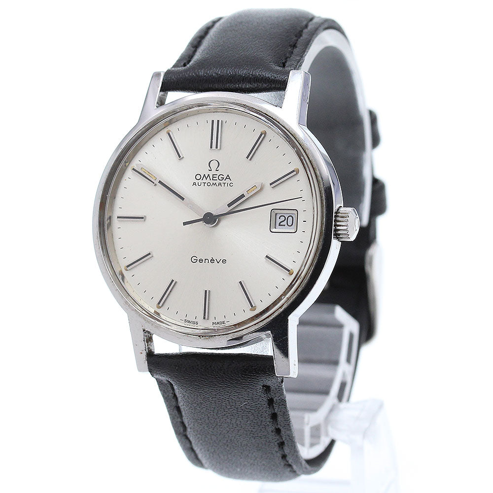 OMEGA Geneve 166.0163 Date cal.1012 Silver Dial Automatic Men's Watch_864239