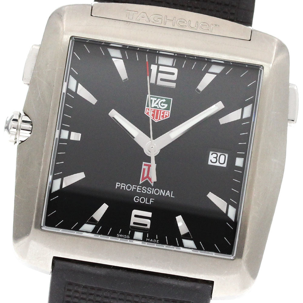 TAG HEUER Professional golf WAE1110 Tiger woods Quartz Men's Watch_864259