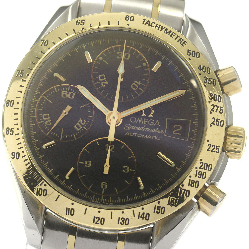 OMEGA Speedmaster 3313.50 Chronograph Date black Dial Automatic Men's_864282