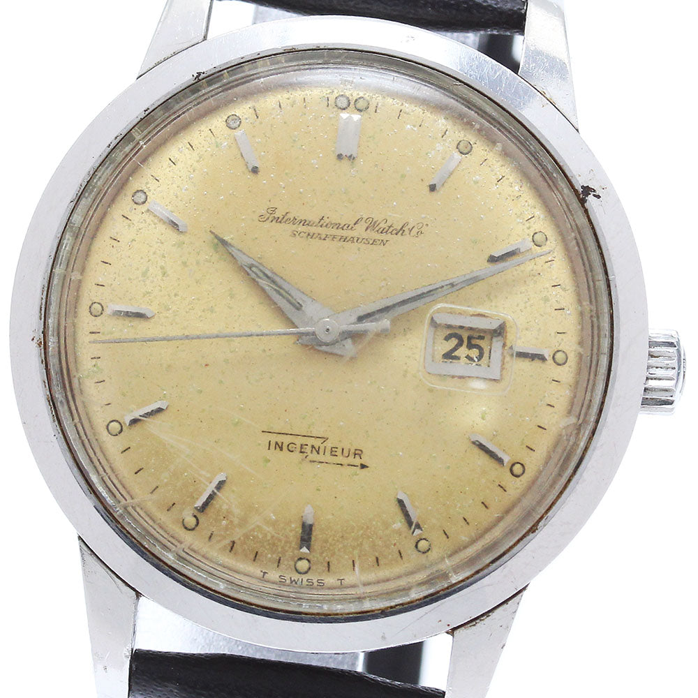 IWC SCHAFFHAUSEN Ingenieur Date Cal.8531 gold Dial Automatic Men's Watch_864290