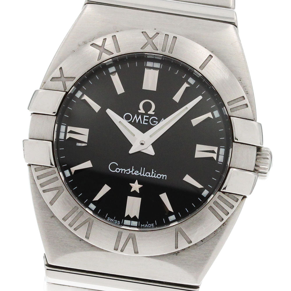 OMEGA Constellation Double Eagle 1581.51 black Dial Quartz Ladies Watch_864306