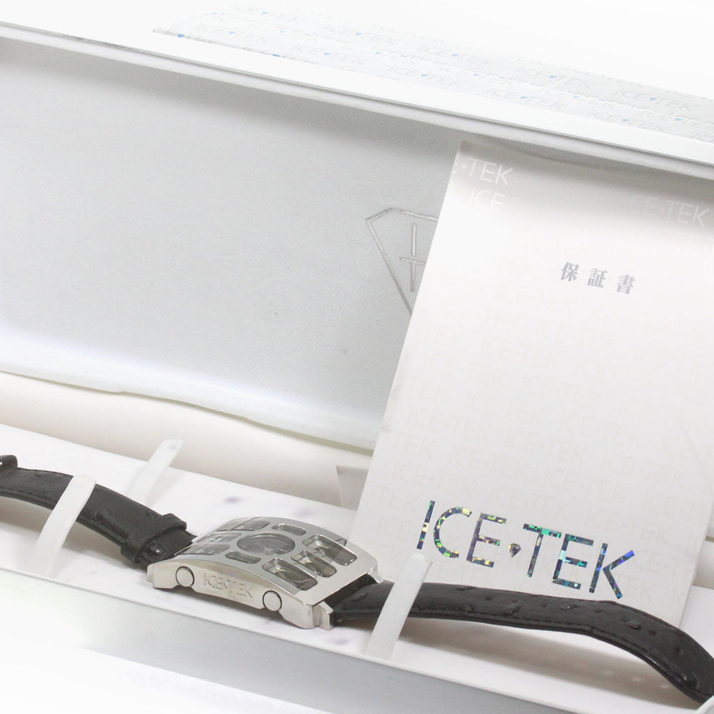 ICE TEK Quintempo 1 5TZ1-ST/1 5 Time zone Black Dial Quartz Men's Watch_864321