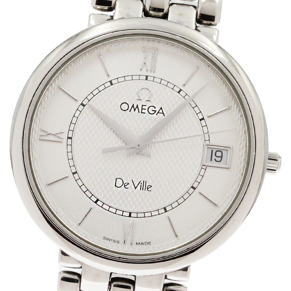 OMEGA De Ville 7514.31 Date Silva Dial Quartz Men's Watch_864323