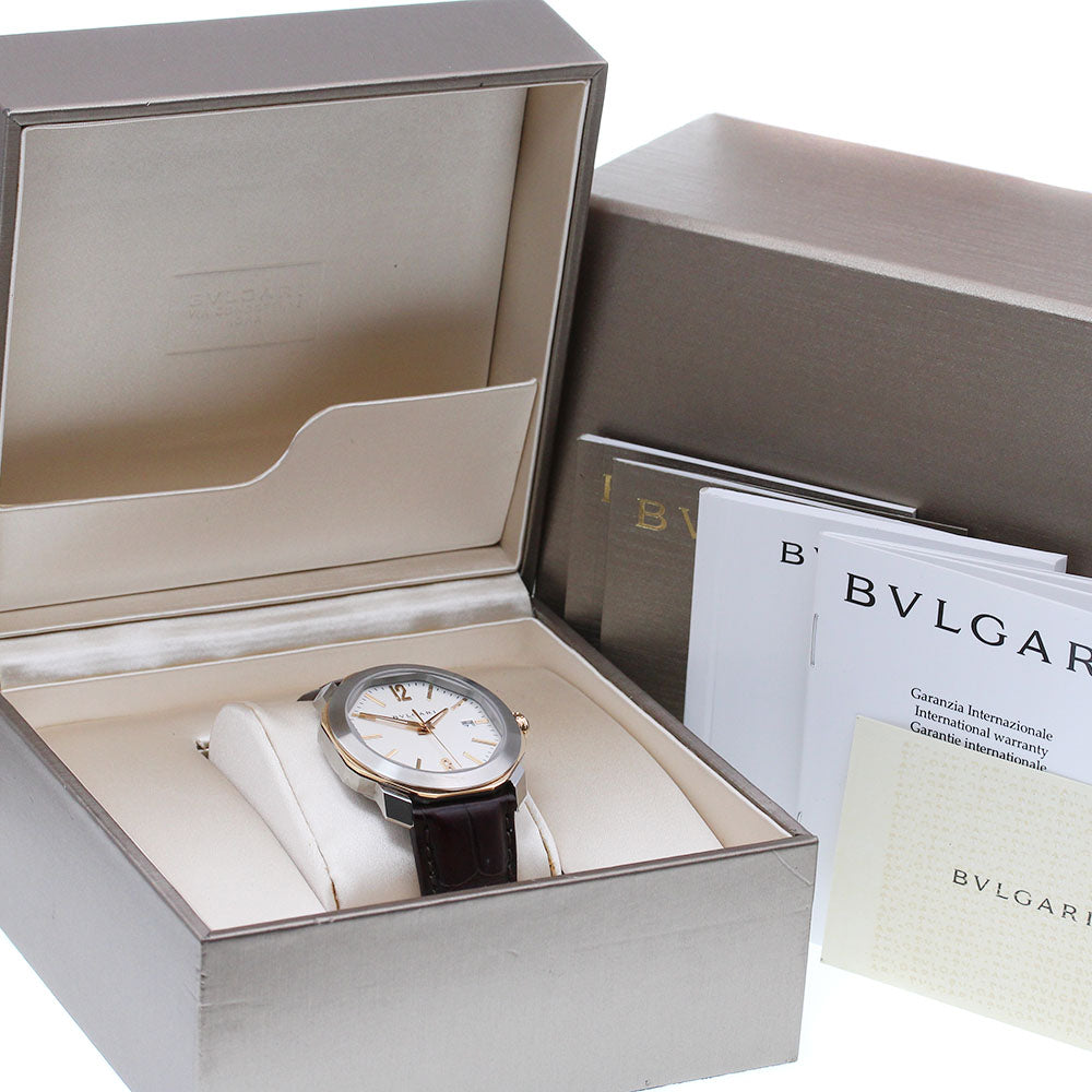 BVLGARI Octo OCP41SG Date Silver Dial Automatic Men's Watch_864347