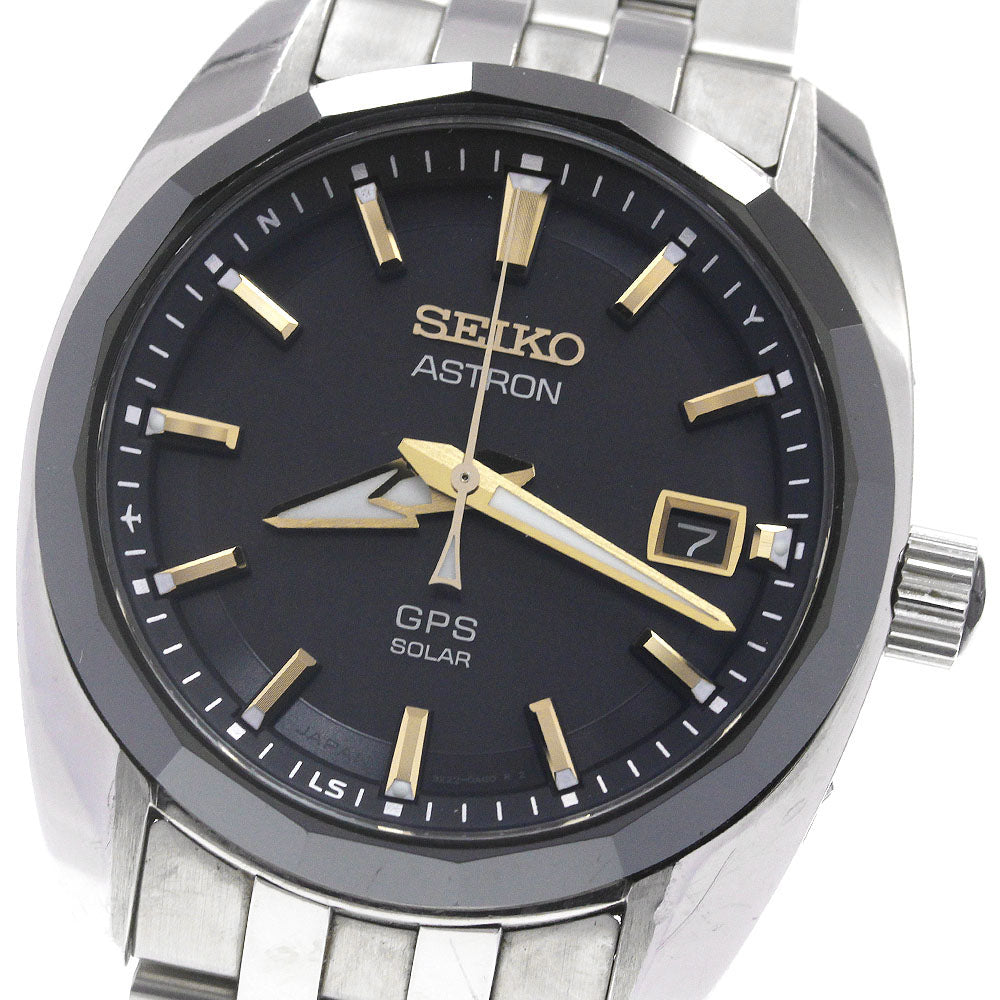 SEIKO Astron 3X series 3X22-0AE0/SBXD011 GPS Solar Powered Men's Watch_864349