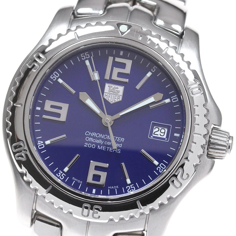 TAG HEUER Link WT5112 Date blue Dial Automatic Men's Watch_864359
