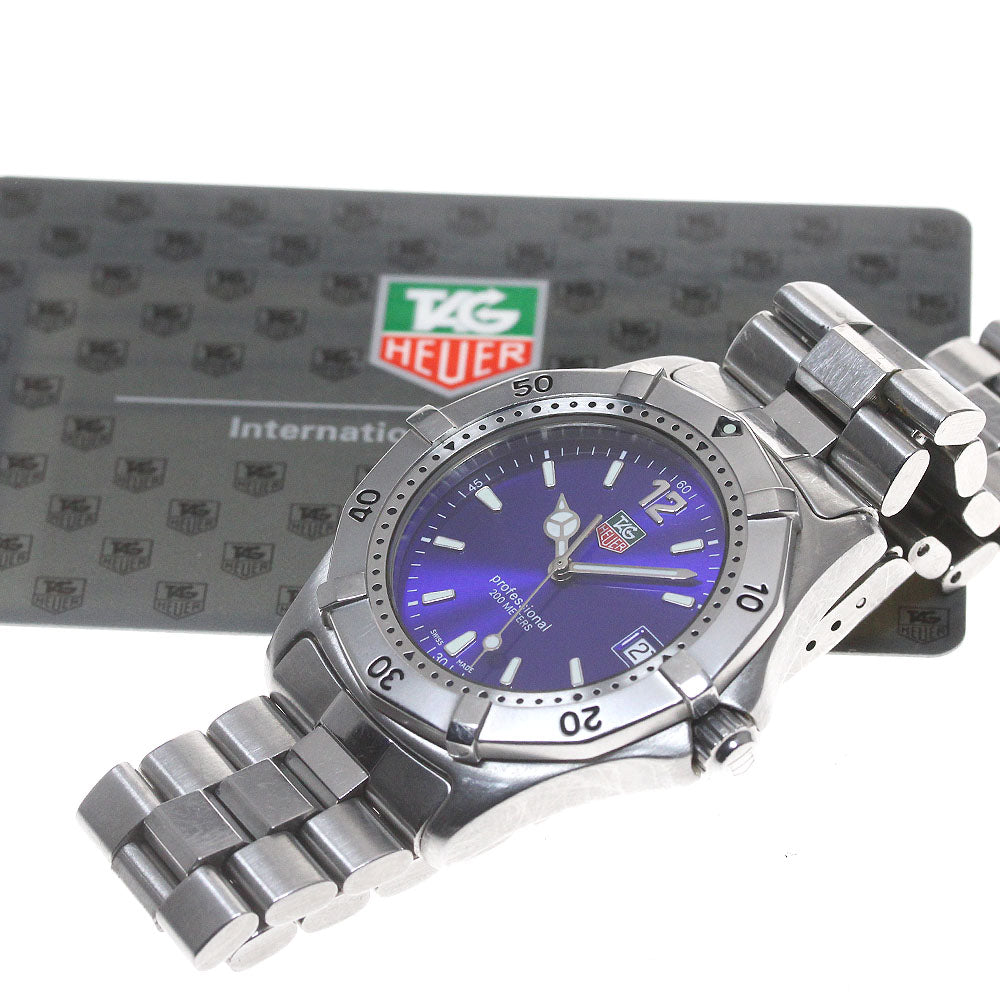TAG HEUER Professional 200M WK1116.BA0311 Date blue Dial Quartz Men's_864364