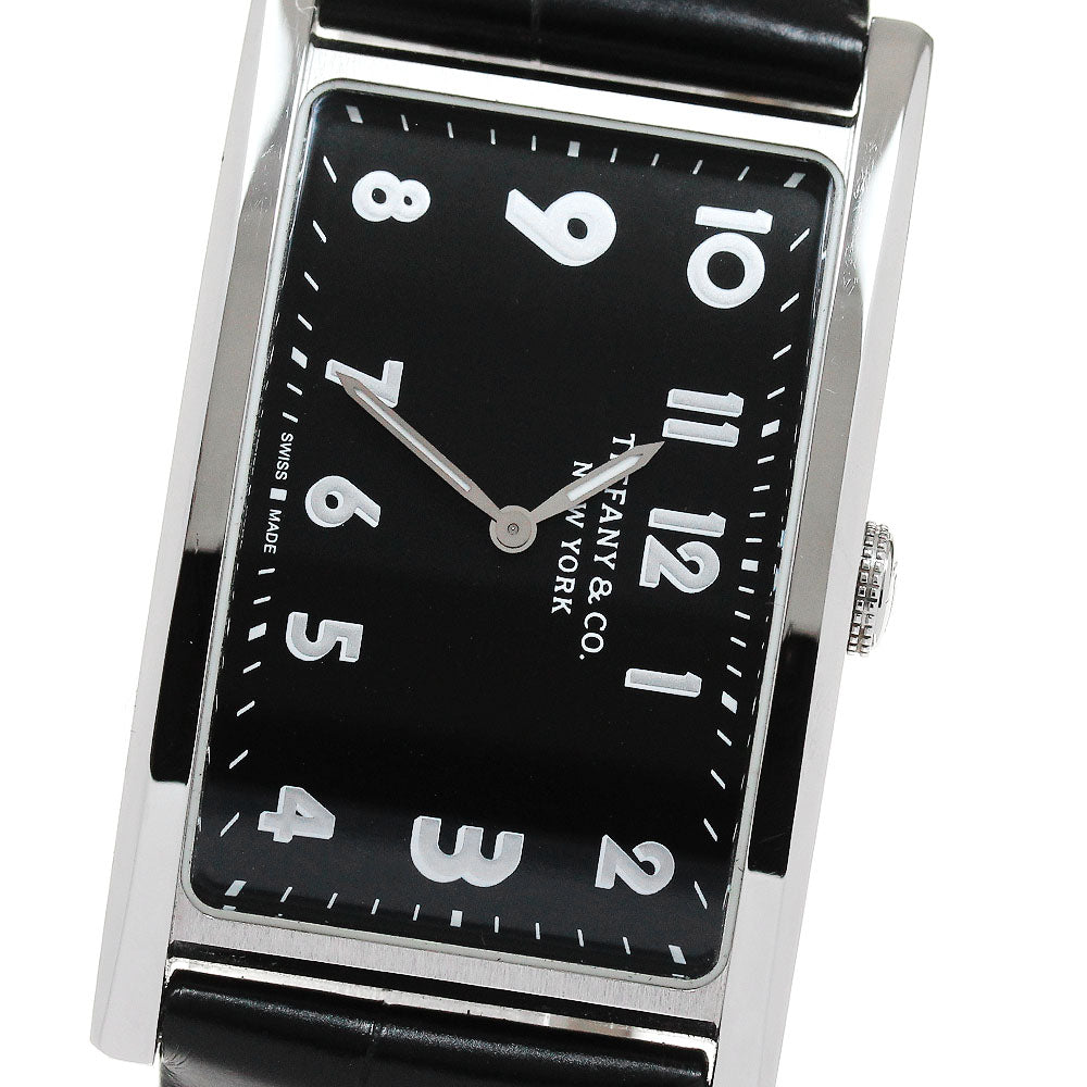 TIFFANY&Co. East West 34677352 black Dial Quartz Boy's Watch_864467