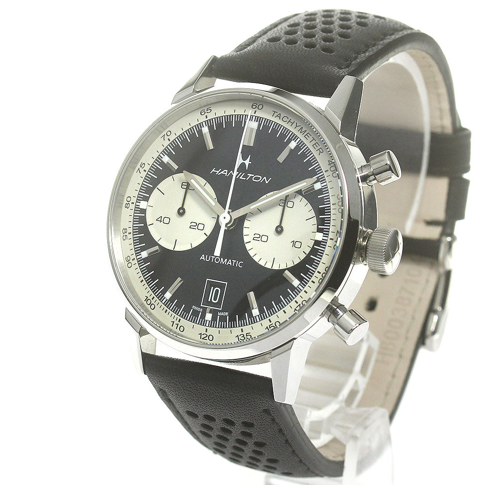 HAMILTON Intramatic 68 H387160 Limited to 1968 Black Dial Automatic Men's_864499