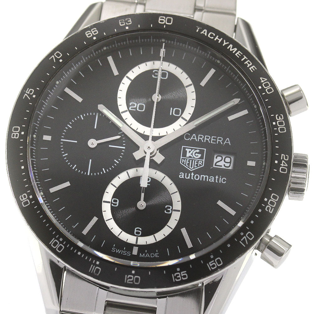 TAG HEUER Carrera CV2010 Chronograph black Dial Automatic Men's Watch_864504