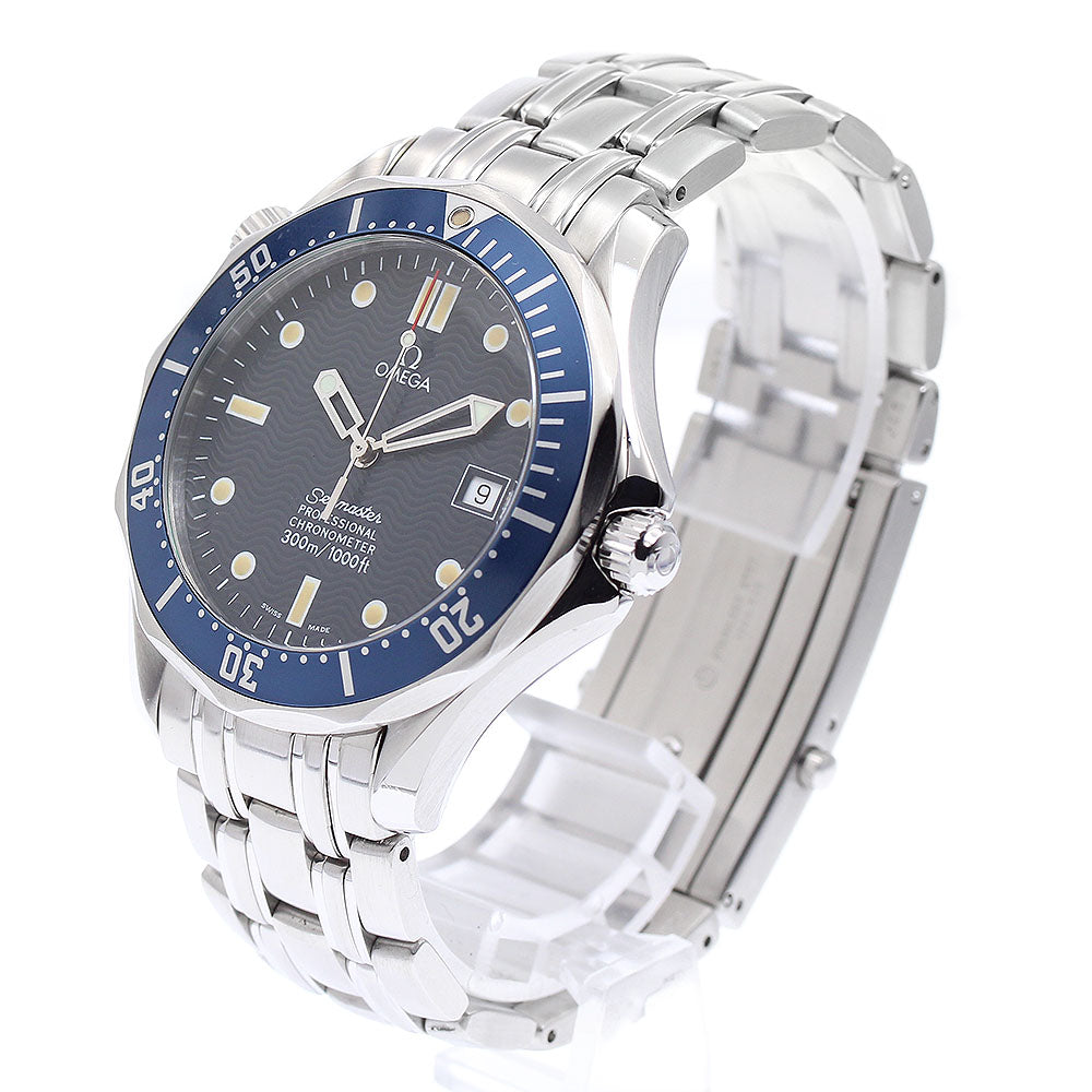 OMEGA Seamaster300 2531.80 Date Navy Dial Automatic Men's Watch_864512