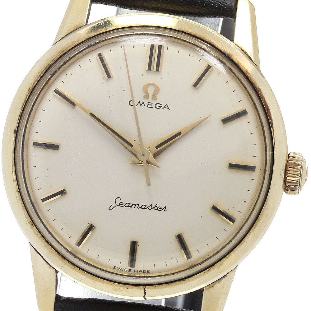 OMEGA Seamaster 14390-4SC vintage cal.285 Silver Dial Hand Winding Men's Watch_864551