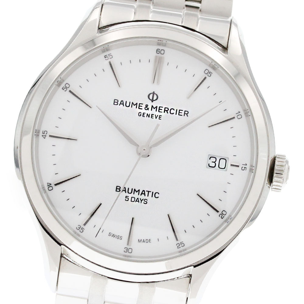 Baume & Mercier Clifton 65834 Date white Dial Automatic Men's Watch_864570