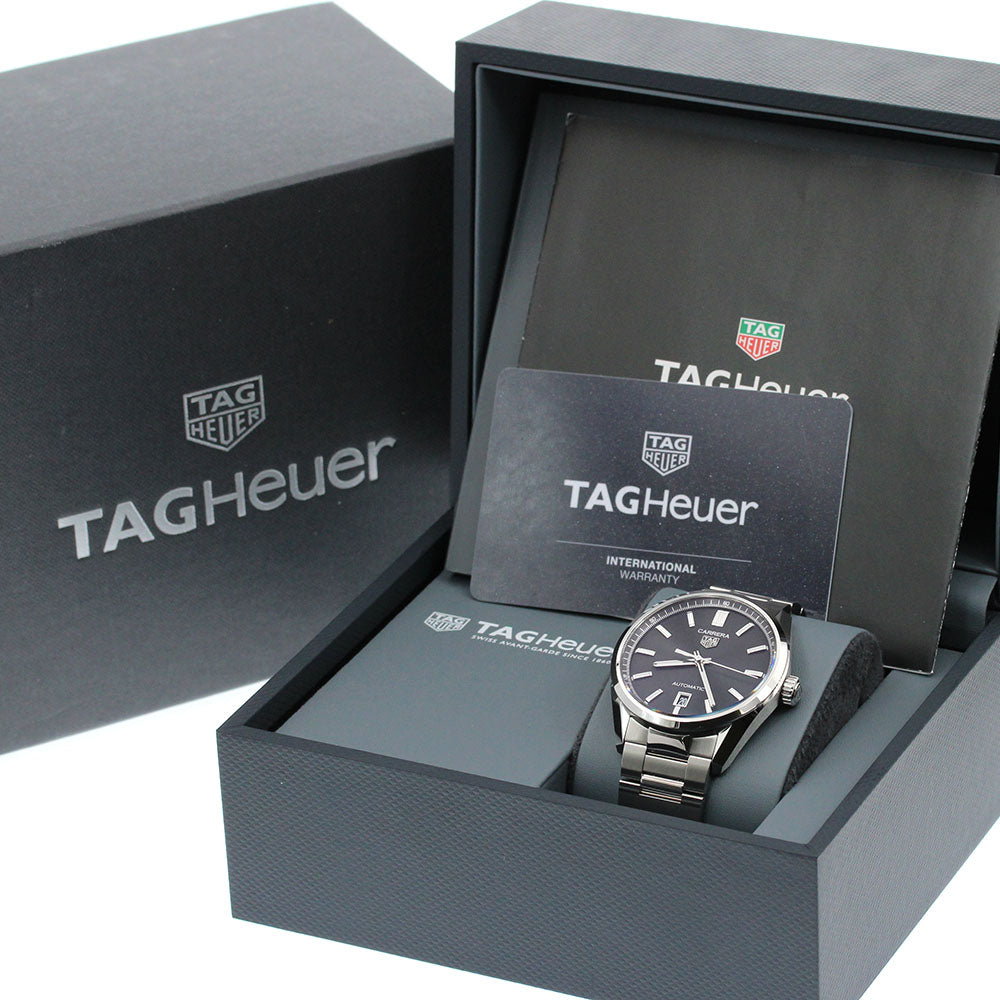 TAG HEUER Carrera Caliber 5 WBN2110 Date black Dial Automatic Men's Watch_864579