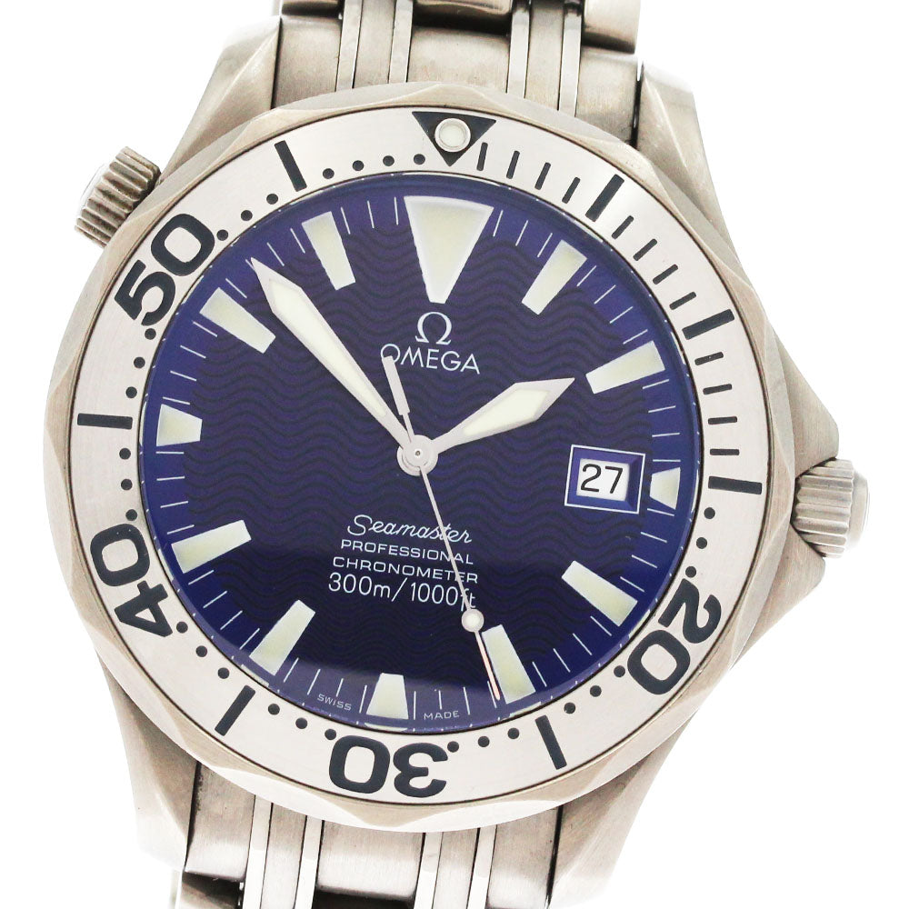 OMEGA Seamaster300 2231.80 Date blue Dial Automatic Men's Watch_864655