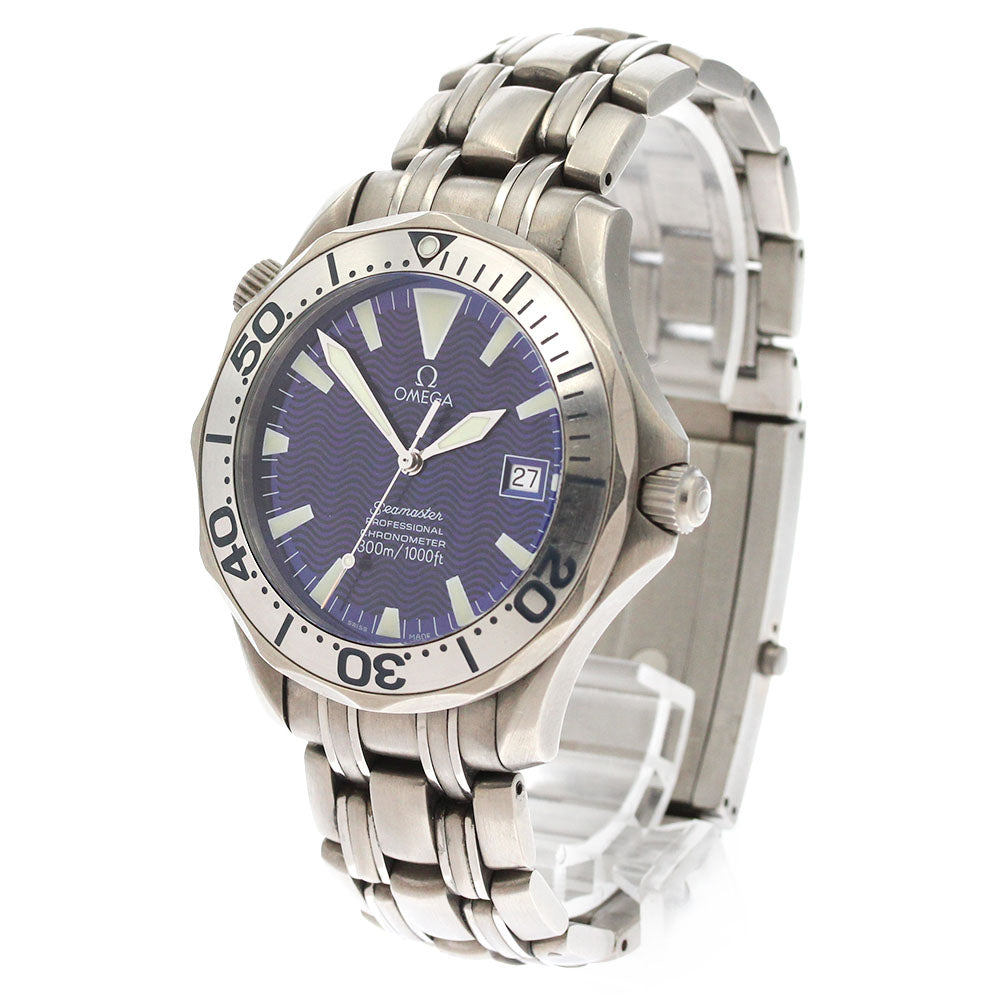 OMEGA Seamaster300 2231.80 Date blue Dial Automatic Men's Watch_864655