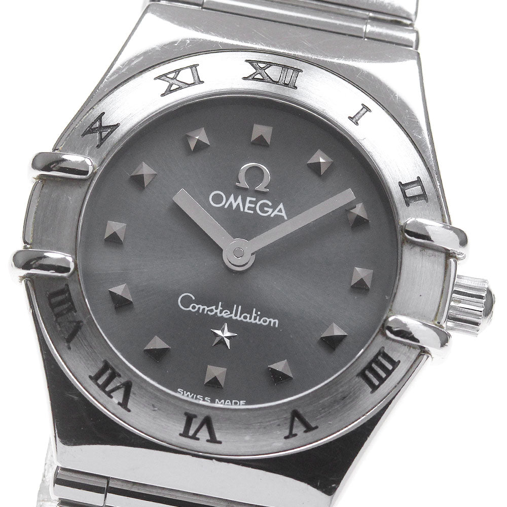 OMEGA Constellation Mini My Choice 1561.51 gray Dial Quartz Ladies Watch_864661