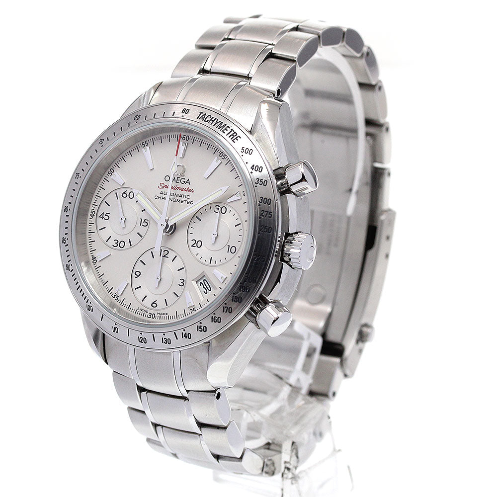OMEGA Speedmaster 323.10.40.40.02.001 Date Silver Dial Automatic Men's_864672