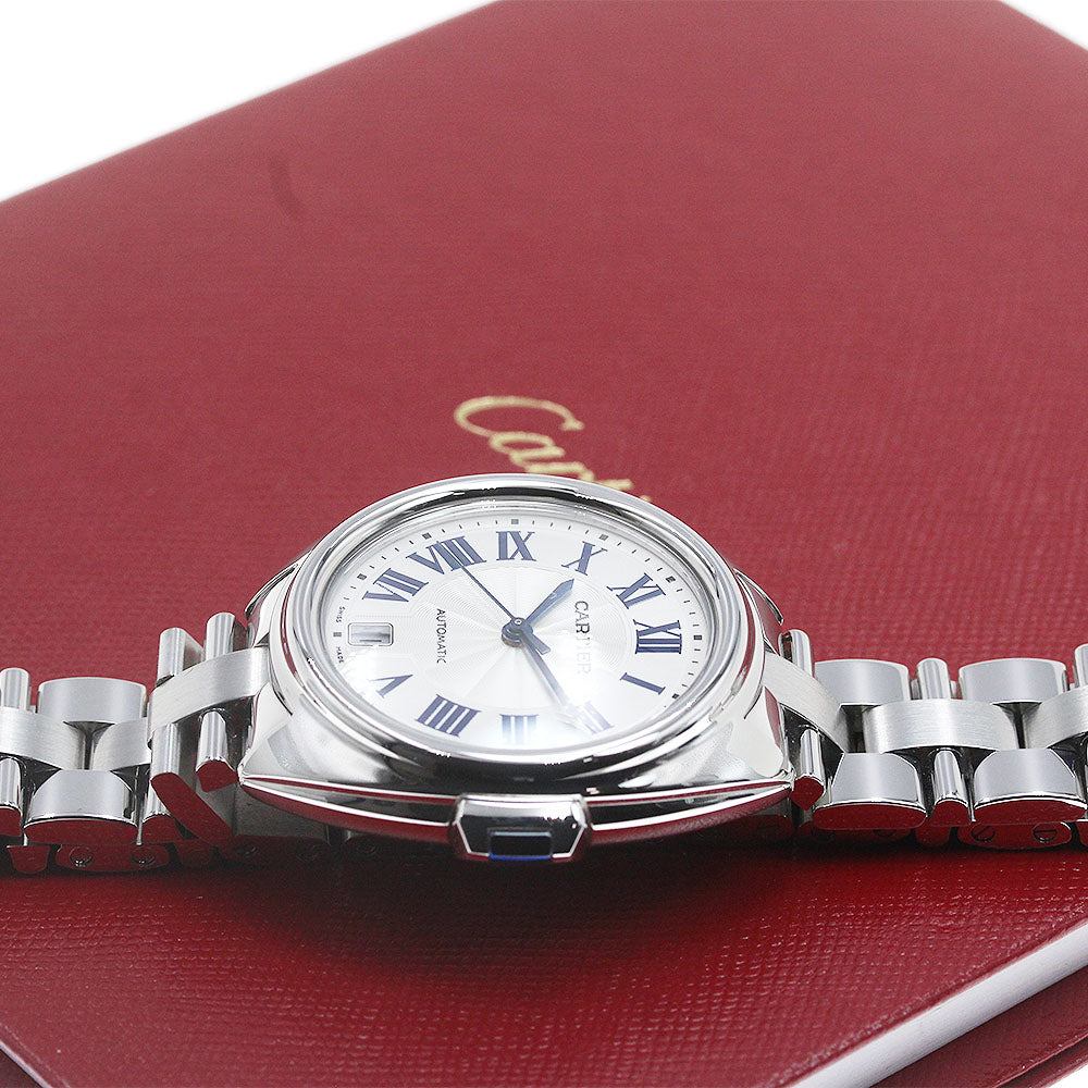 CARTIER Kuredu Cartier CRWSCL0006 Date Silver Dial Automatic Boy's Watch_864676