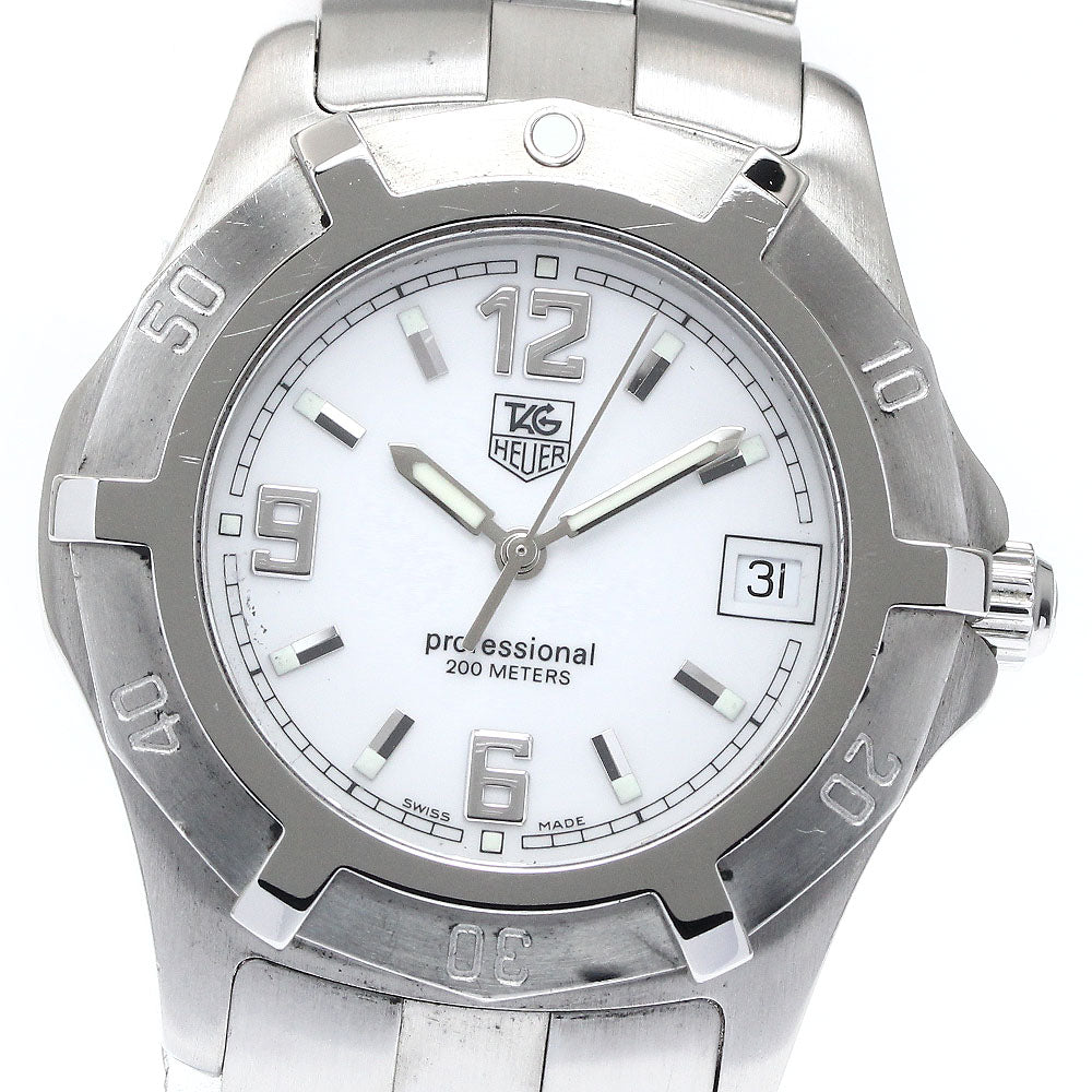 TAG HEUER 2000 Exclusive WN1111 Date white Dial Quartz Men's Watch_864682