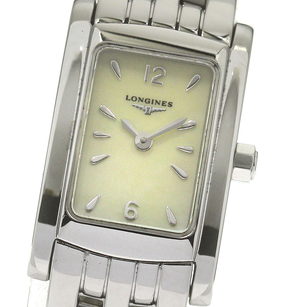 LONGINES Dolcevita L5.158.4 Yellow shell Dial Quartz Ladies Watch_864697