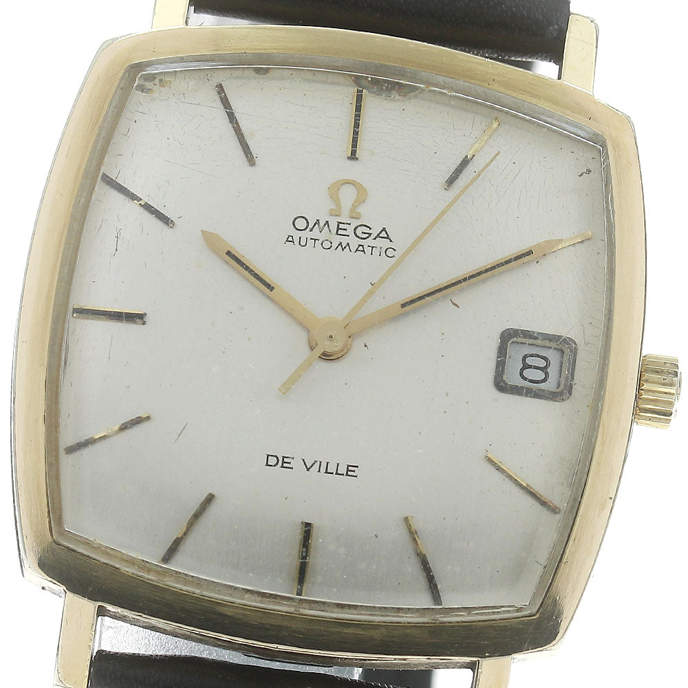 OMEGA De Ville 162.025 Cal.565 Date Silver Dial Automatic Men's Watch_864709