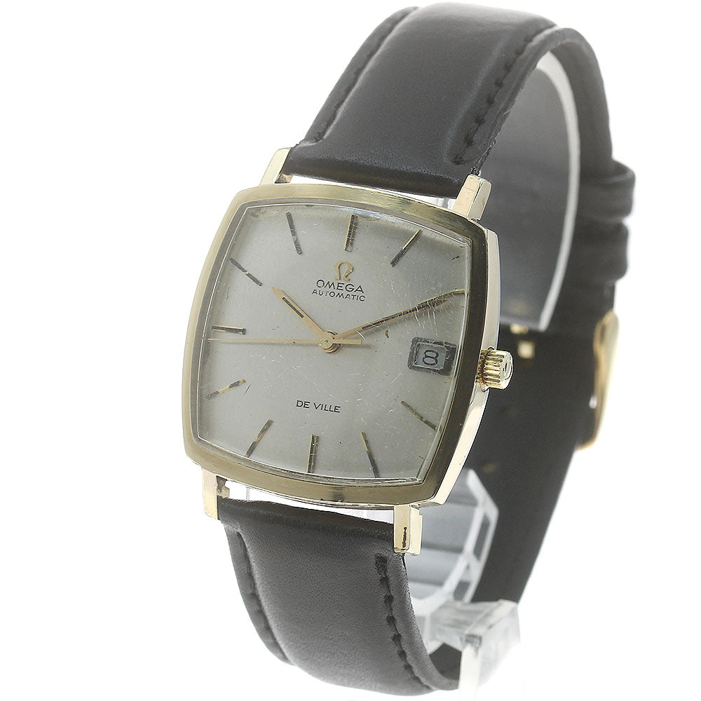 OMEGA De Ville 162.025 Cal.565 Date Silver Dial Automatic Men's Watch_864709