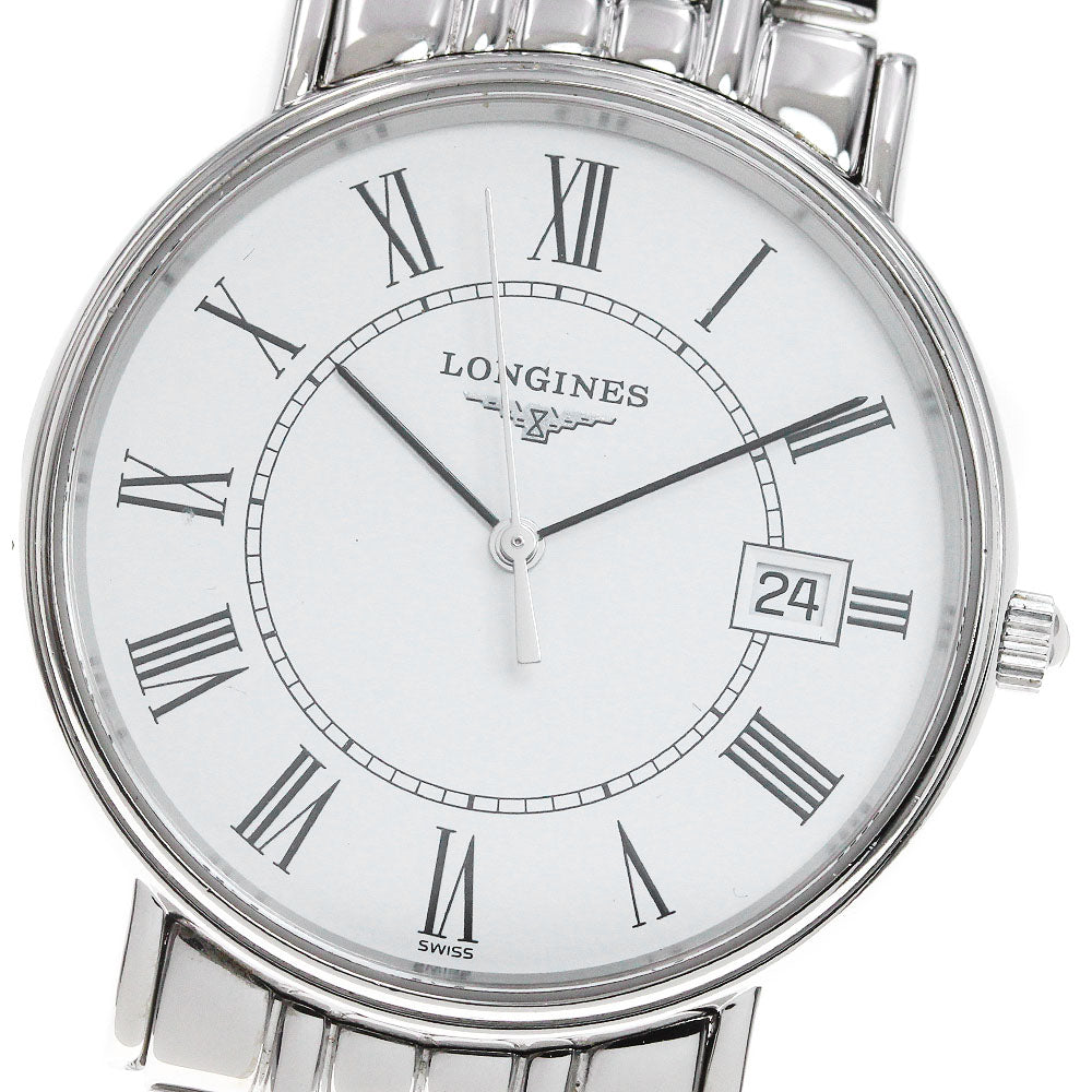 LONGINES Grand classic L4.720.4 Date White Dial Quartz Men's Watch_864729
